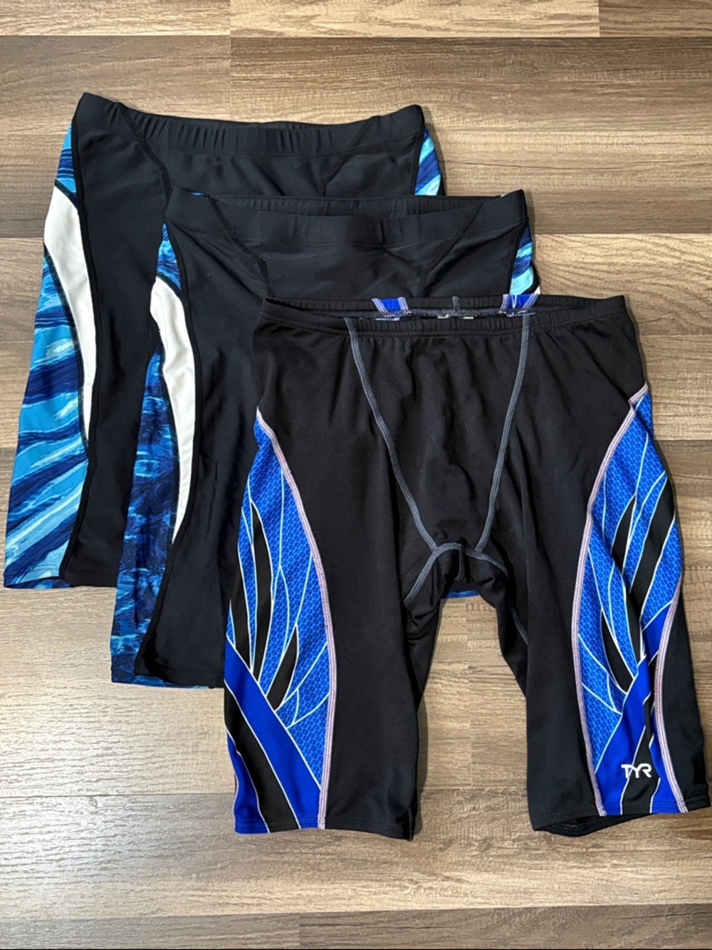 3 Swim Jammers Size 32 TYR & Nike Lot/Bundle
